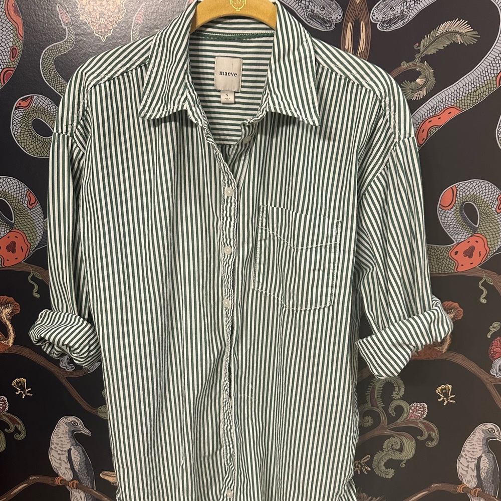 The Bennett Button-down Shirt by Maeve